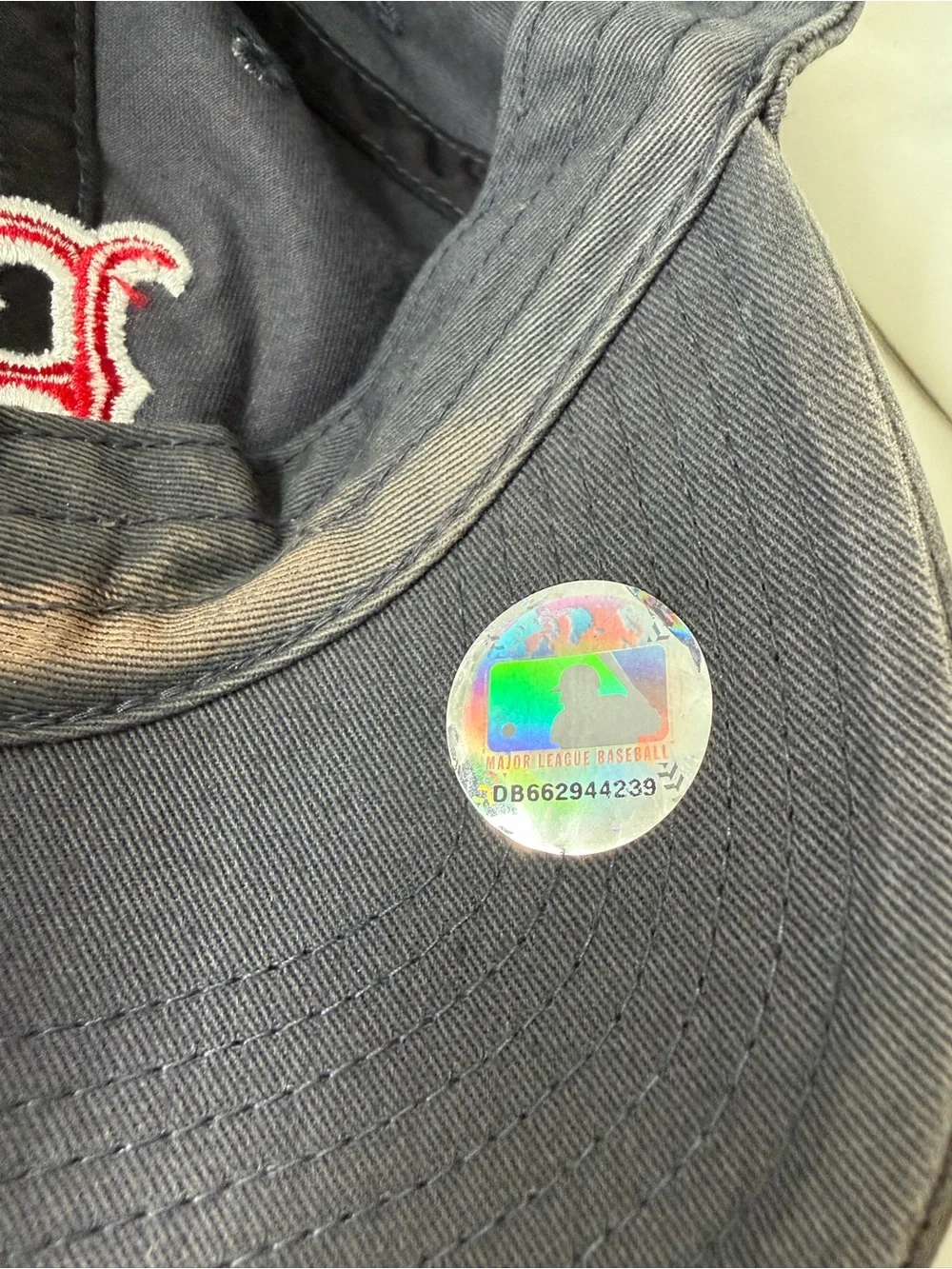 Boston Red Sox Kids Adjustable Gray Cap